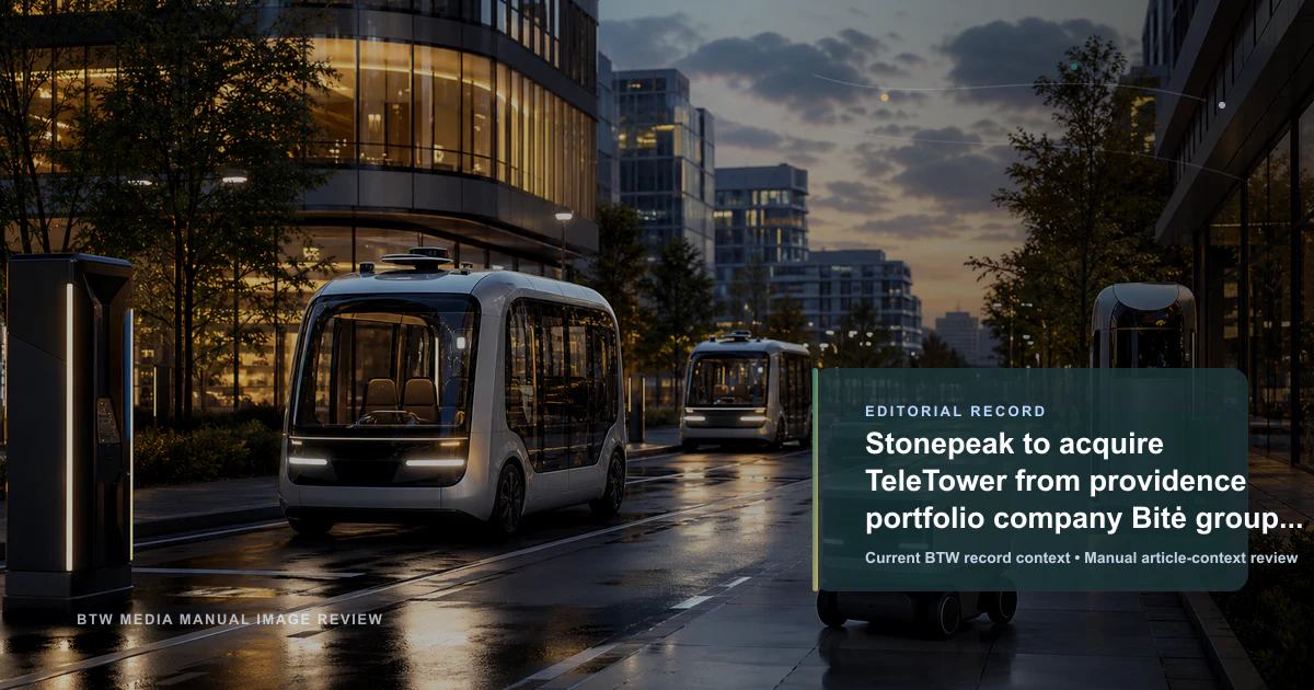 Stonepeak acquiert TeleTower de Bitė Group, société du portefeuille de Providence, et crée un opérateur de tours balte