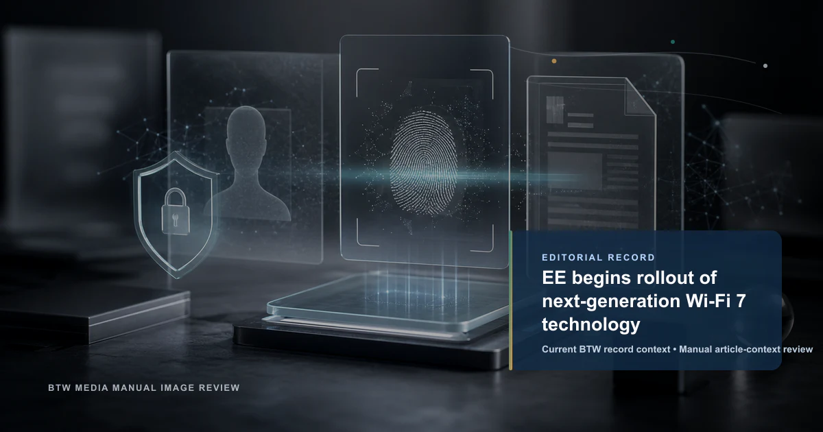 EE commence le déploiement de la technologie Wi-Fi 7 de nouvelle génération