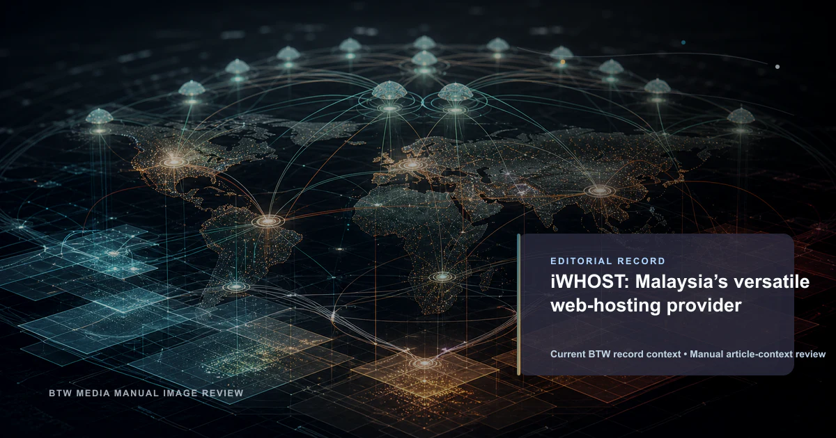 iWHOST: fournisseur d’hébergement web polyvalent en Malaisie