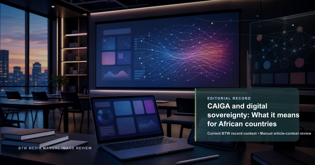 CAIGA et souveraineté numérique : ce que cela signifie pour les pays africains
