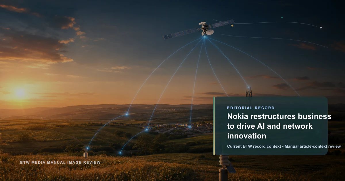 Nokia reestructura su negocio para impulsar la innovación en IA y redes