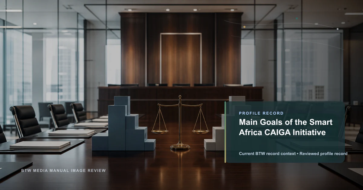 Main Goals of the Smart Africa CAIGA Initiative reviewed profile record visual
