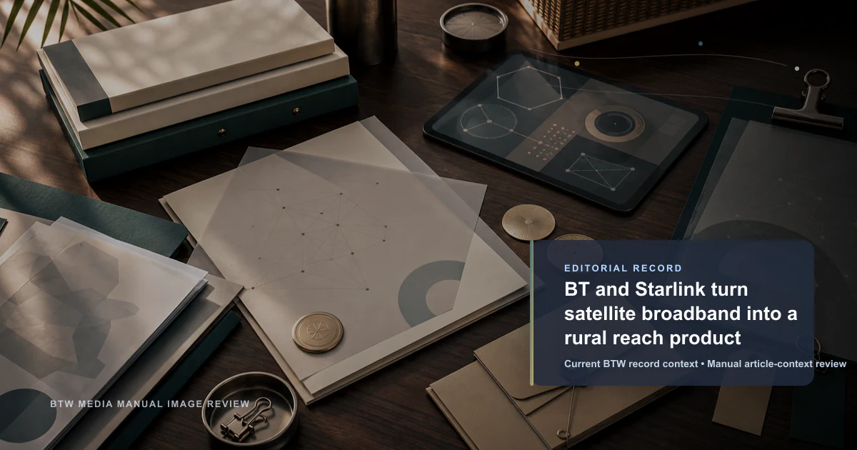 BT et Starlink transforment le haut débit par satellite en un produit de couverture rurale