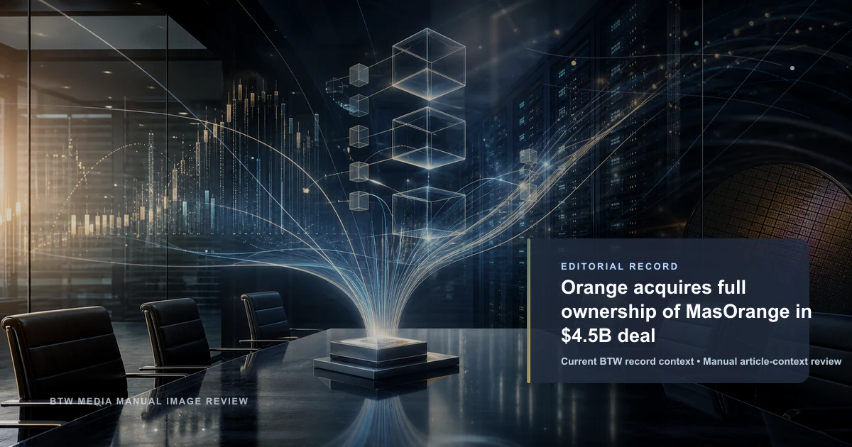 Orange acquiert la pleine propriété de MasOrange dans le cadre d'un accord de 4,5 milliards de dollars