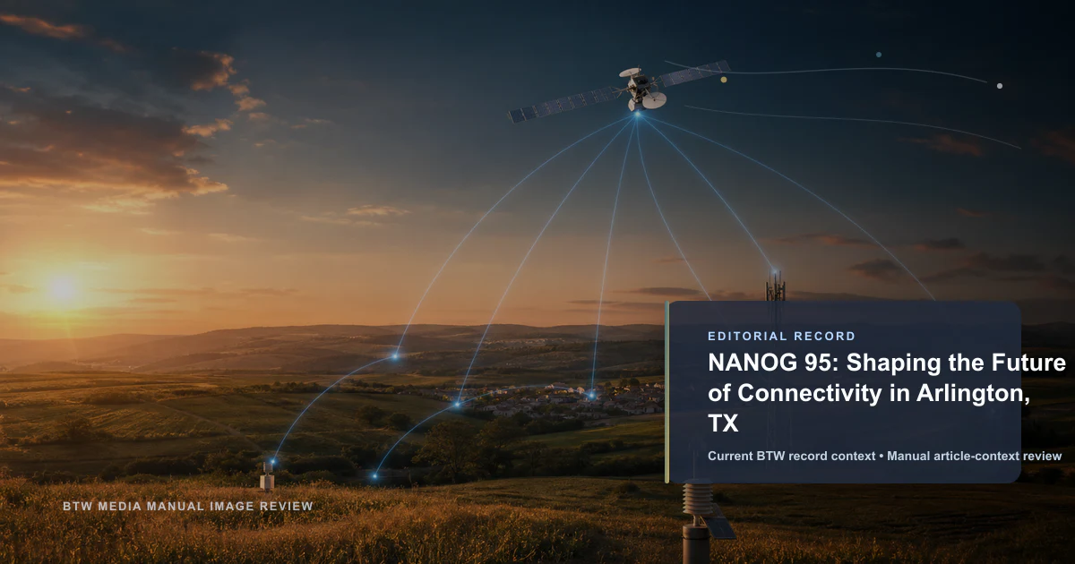 NANOG 95 : Façonner l'avenir de la connectivité à Arlington, TX