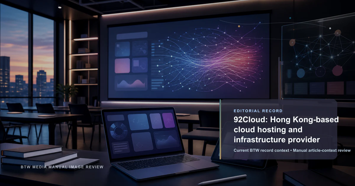 92Cloud: fournisseur d'hébergement cloud et d'infrastructure basé à Hong Kong