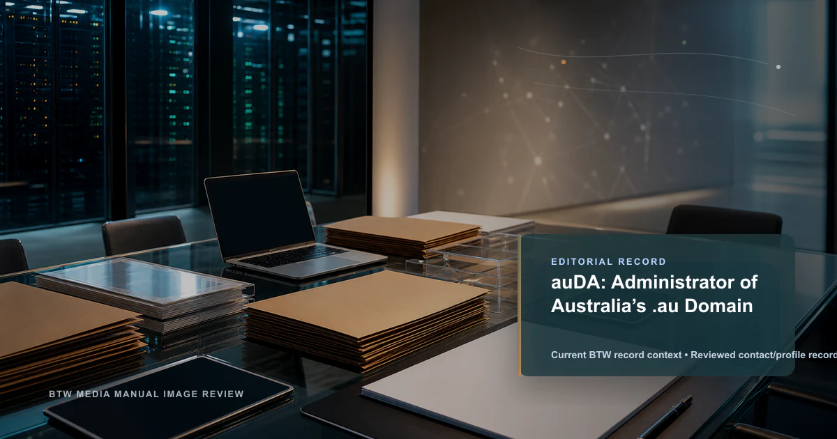 auDA : Administrateur du domaine .au australien