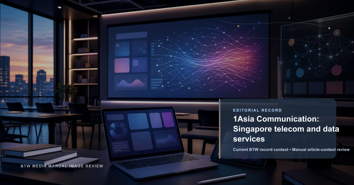 1Asia Communication : services télécom et données à Singapour