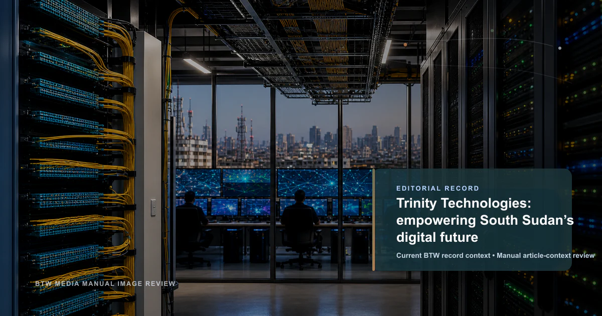 Trinity Technologies : donner les moyens à l'avenir numérique du Soudan du Sud