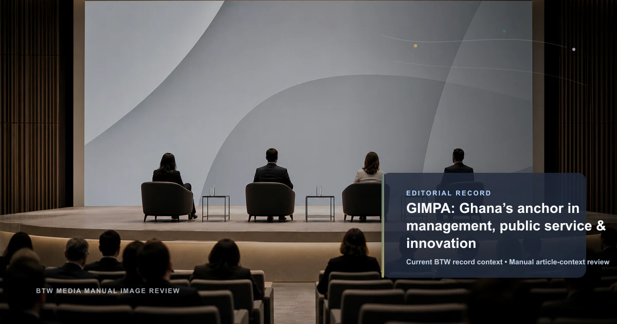 GIMPA : le pilier du management, du service public et de l'innovation au Ghana