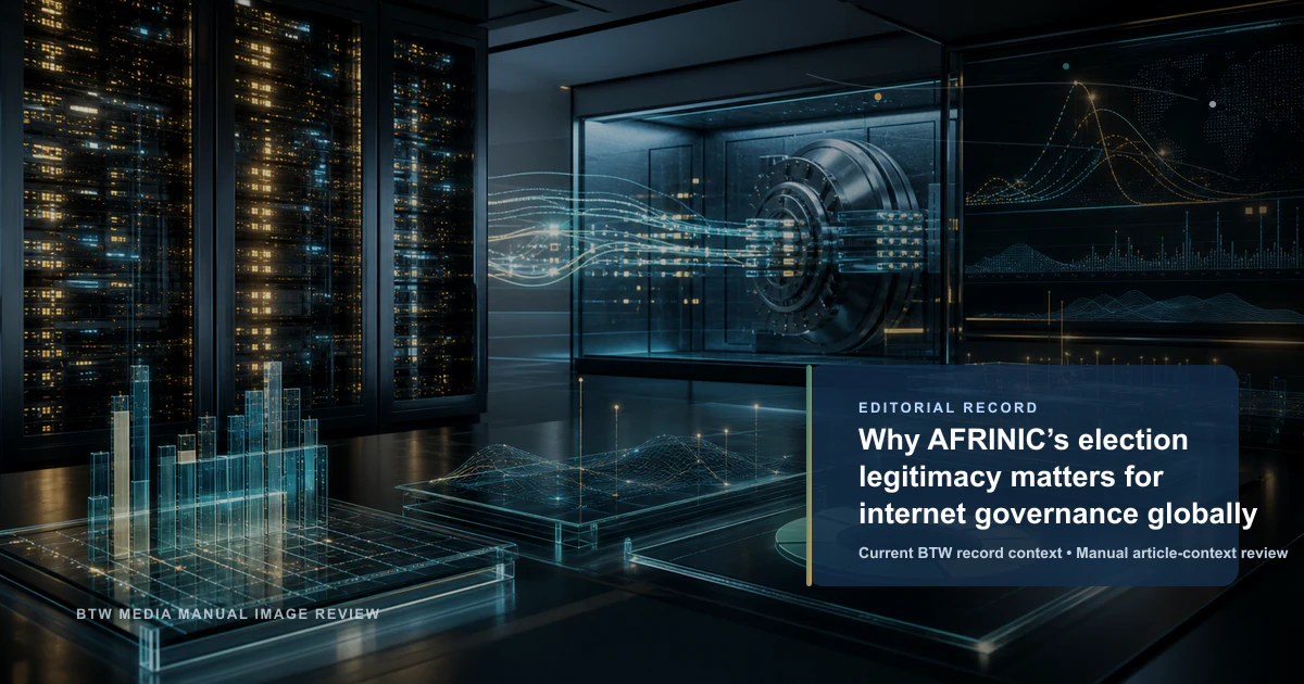 Pourquoi la légitimité des élections d'AFRINIC est importante pour la gouvernance d'Internet à l'échelle mondiale