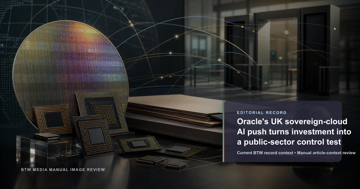 L'offensive cloud souverain d'Oracle au Royaume-Uni transforme l'investissement en test de contrôle pour le secteur public