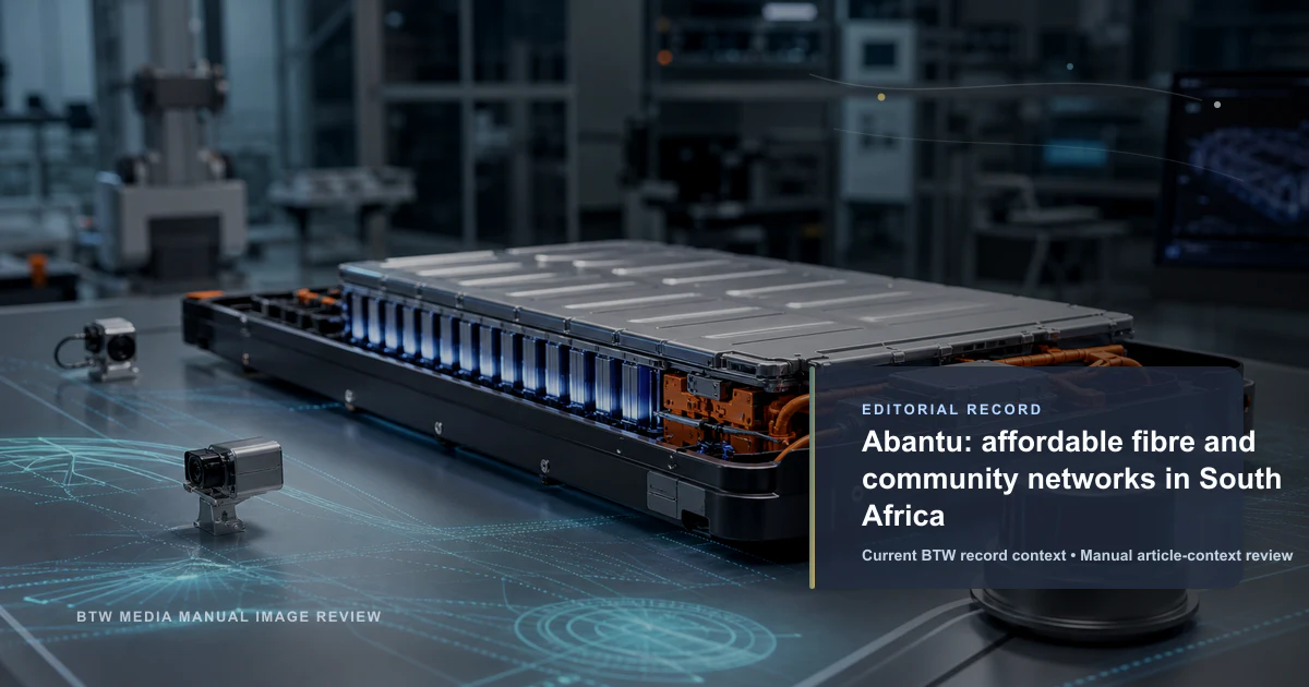 Abantu: fibra asequible y redes comunitarias en Sudáfrica