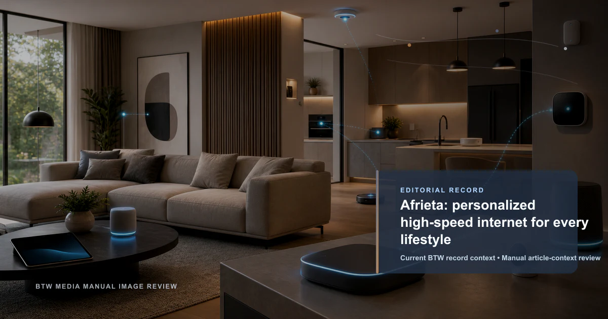 Afrieta : un Internet haut débit personnalisé pour tous les styles de vie