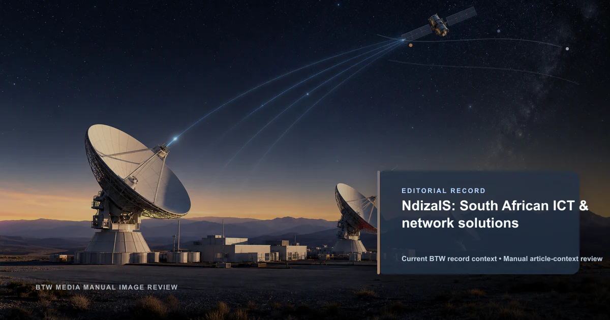 NdizaIS : solutions TIC et réseaux en Afrique du Sud