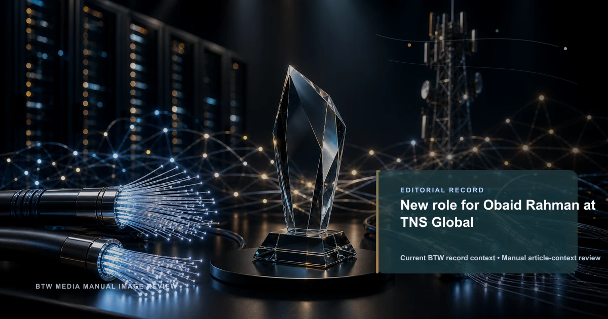 New role for Obaid Rahman at TNS Global reviewed editorial briefing visual