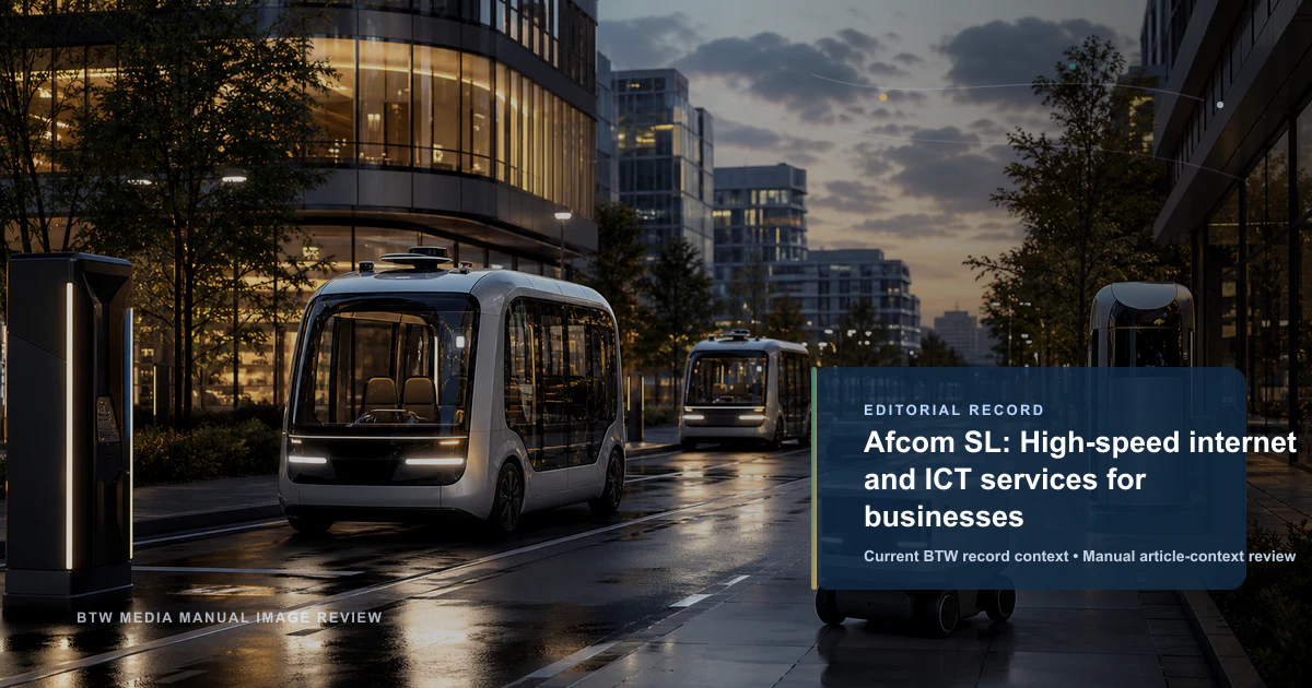 Afcom SL: Internet de alta velocidad y servicios TIC para empresas