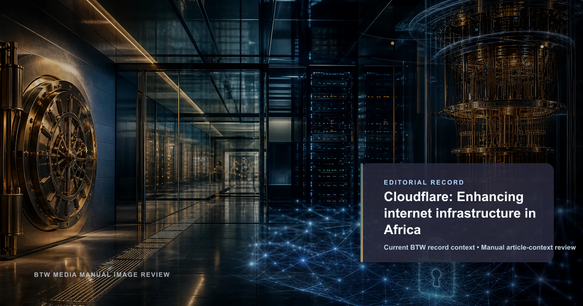 Cloudflare: Renforcement de l'infrastructure Internet en Afrique