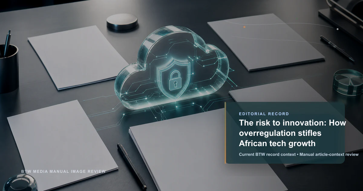 El riesgo para la innovación: Cómo la sobrerregulación frena el crecimiento tecnológico africano