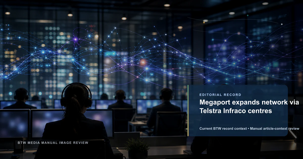 Megaport expande su red mediante centros de Telstra InfraCo