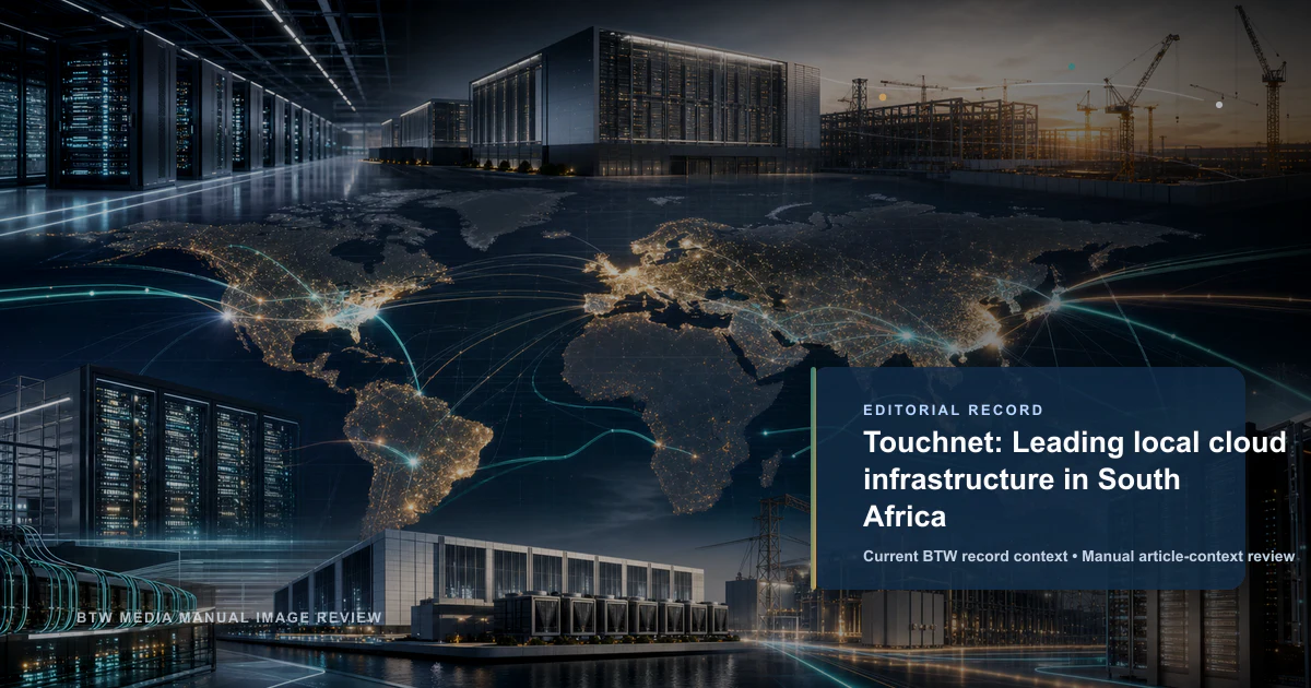 Touchnet: Leader de l'infrastructure cloud locale en Afrique du Sud