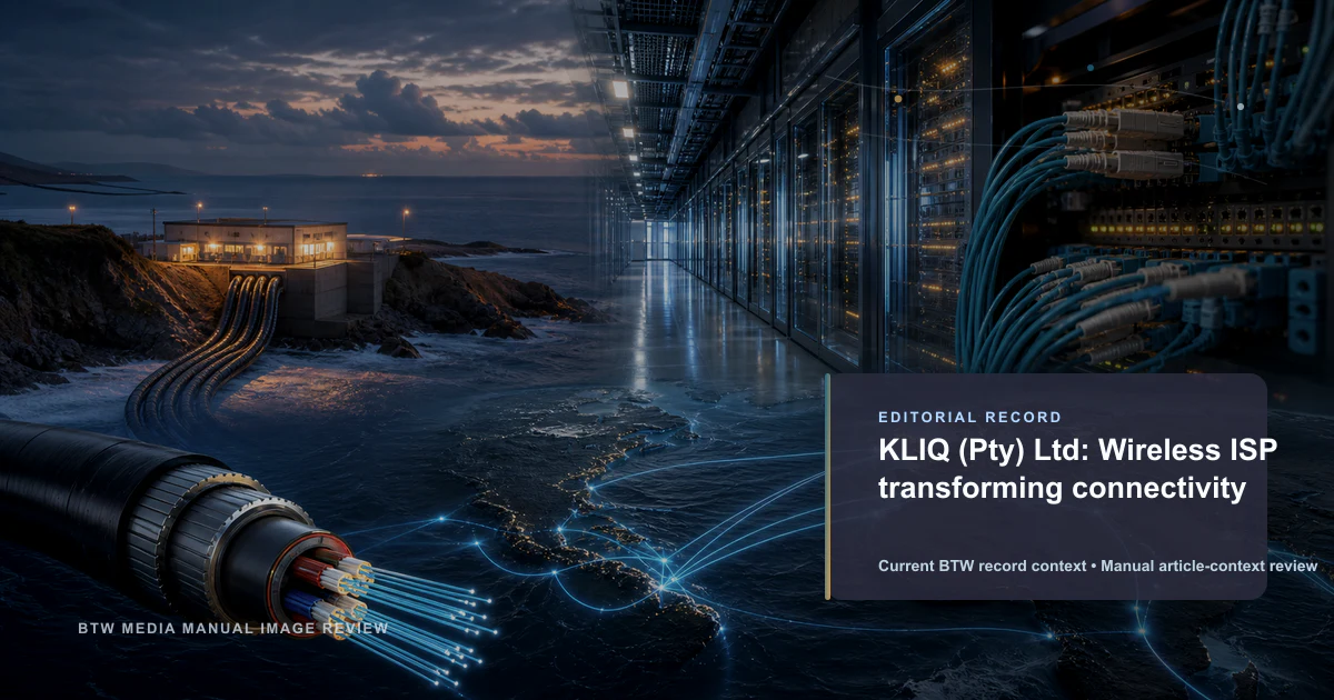 KLIQ (Pty) Ltd: FAI sans fil transformant la connectivité
