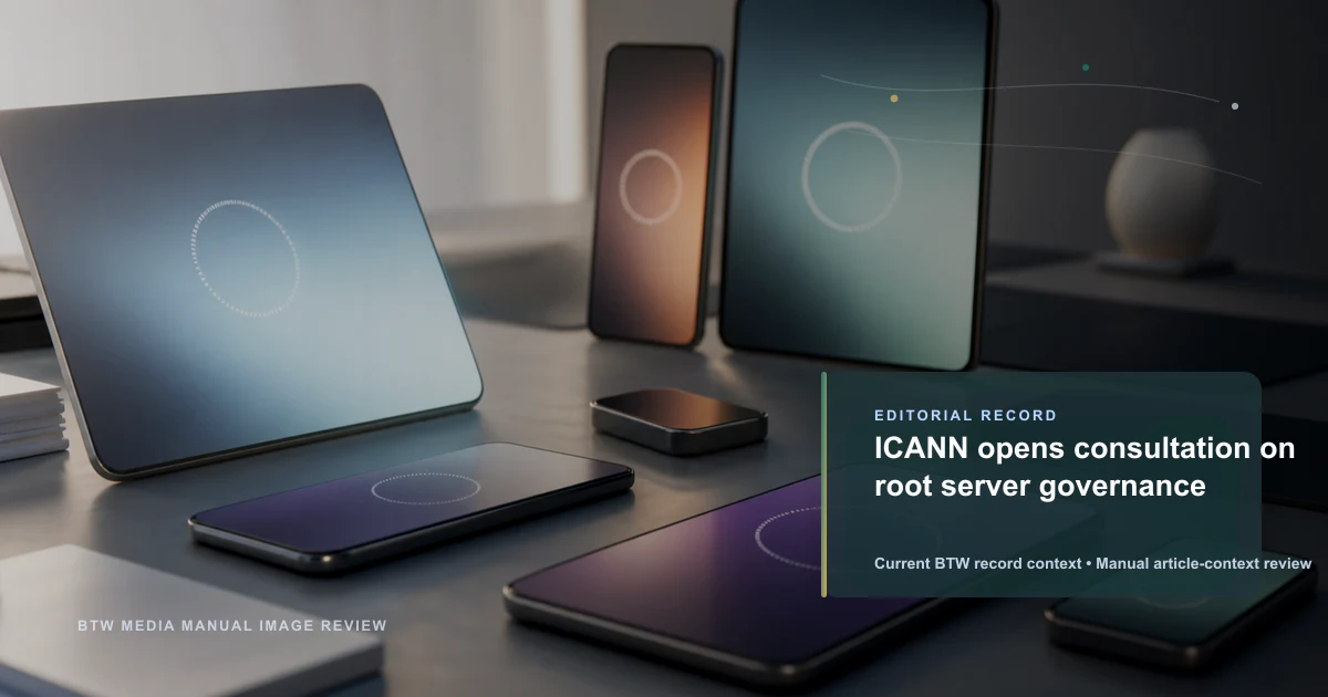 ICANN abre consulta sobre la gobernanza del servidor raíz