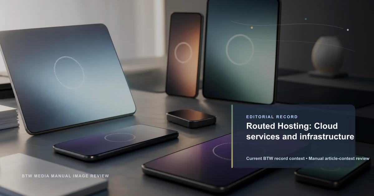 Routed Hosting : services cloud et infrastructure