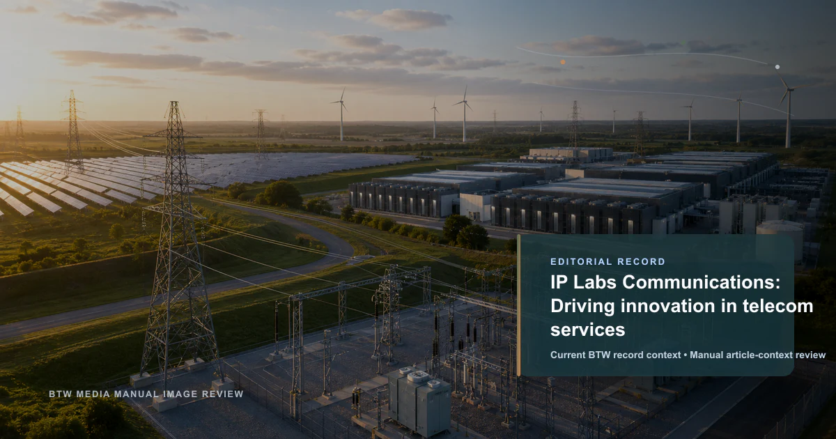 IP Labs Communications: Driving innovation in telecom services reviewed editorial briefing visual