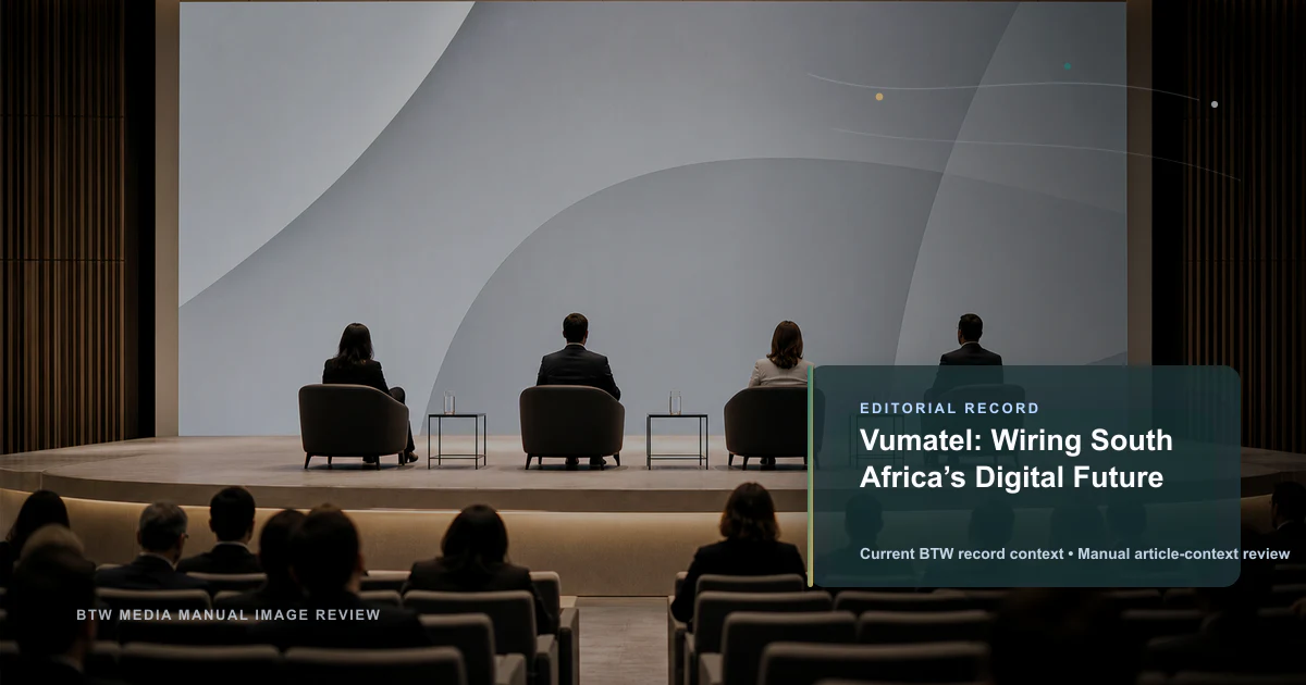 Vumatel: Conectando el futuro digital de Sudáfrica