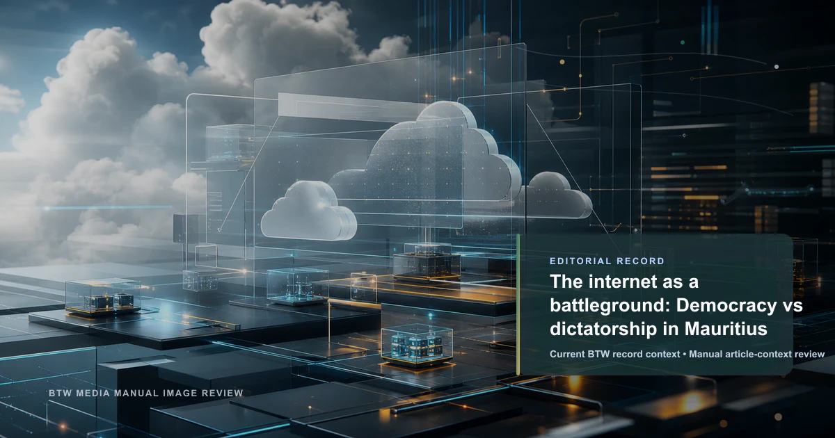 La internet como campo de batalla: democracia vs dictadura en Mauricio