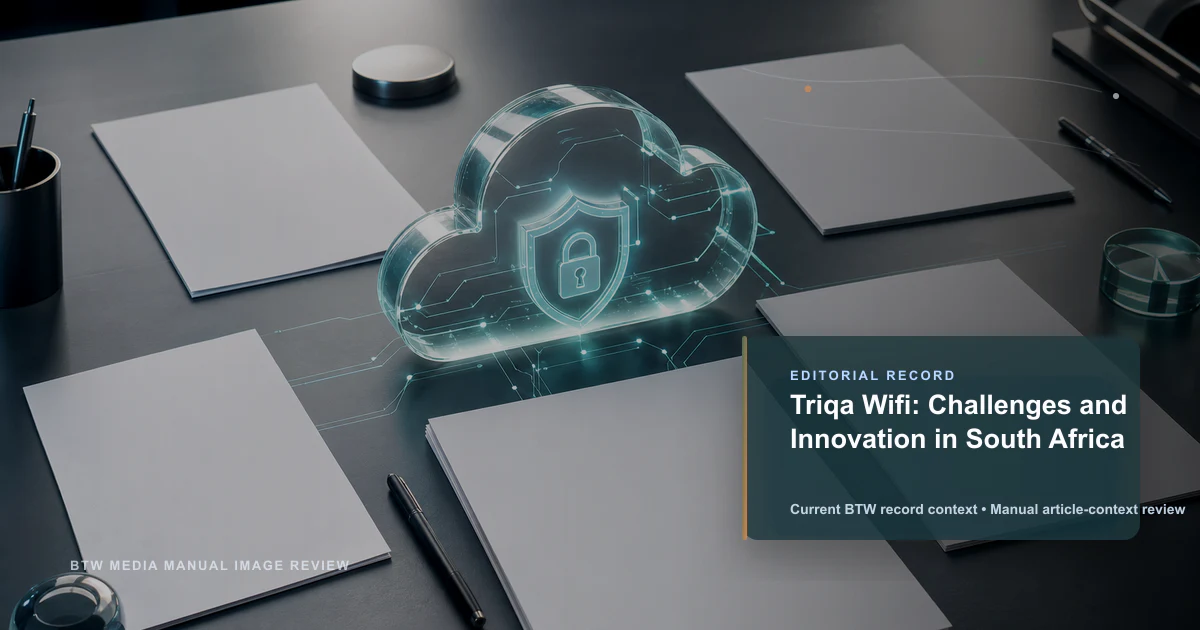 Triqa Wifi: Desafíos e Innovación en Sudáfrica