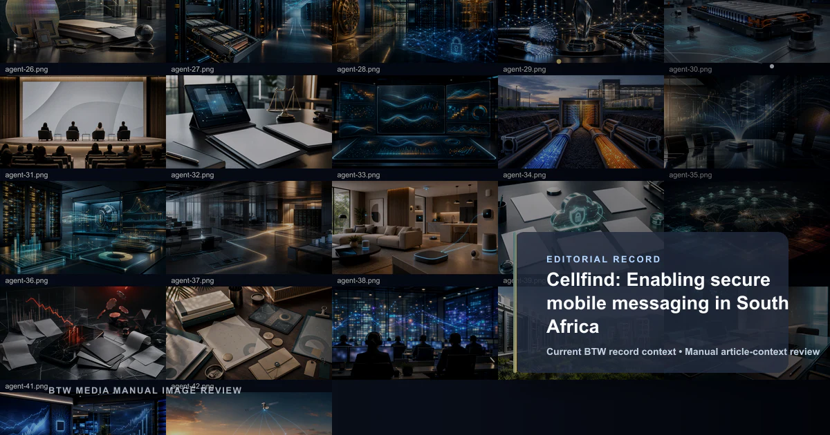 Cellfind: Enabling secure mobile messaging in South Africa