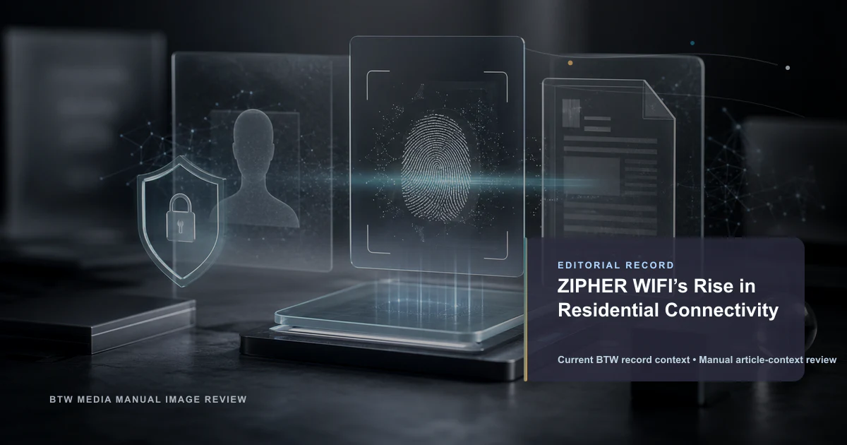 ZIPHER WIFI’s Rise in Residential Connectivity reviewed editorial briefing visual