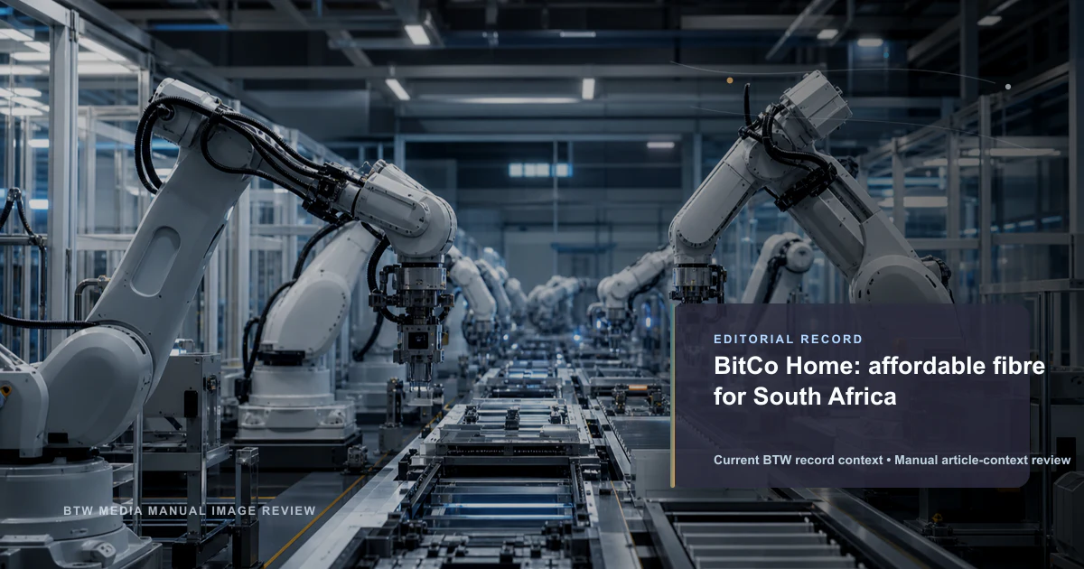 BitCo Home: fibra asequible para Sudáfrica