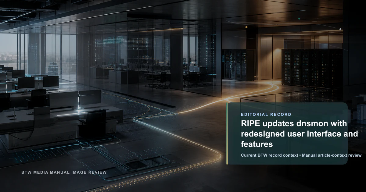 RIPE met à jour dnsmon avec une interface utilisateur redessinée et de nouvelles fonctionnalités