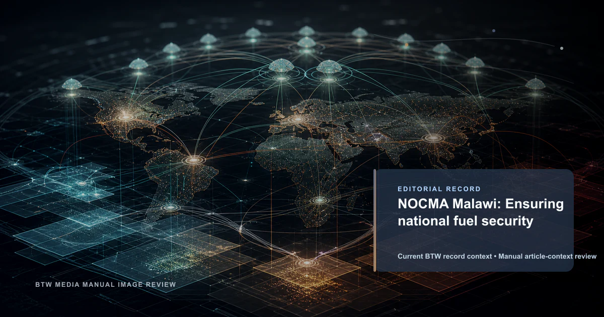 NOCMA Malawi: Garantizar la seguridad nacional de combustible