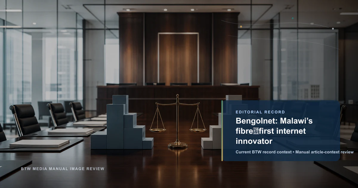 Bengolnet: el innovador de internet de fibra de Malawi
