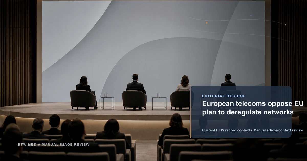 Les opérateurs télécoms européens s'opposent au projet de dérégulation de l'UE