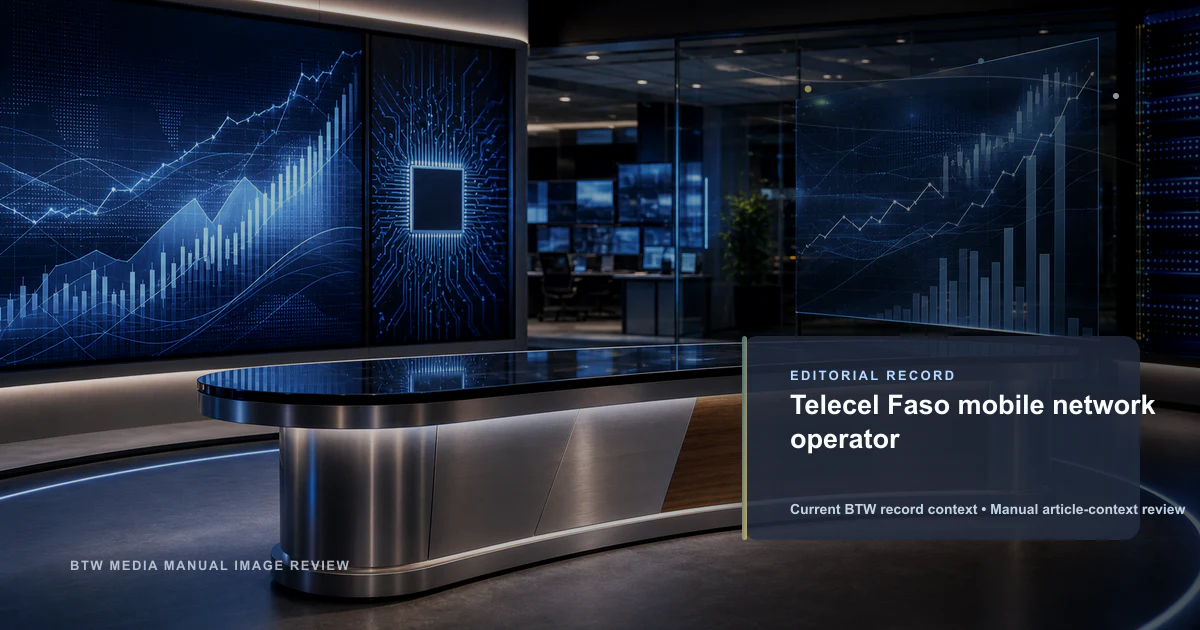 Opérateur de réseau mobile Telecel Faso