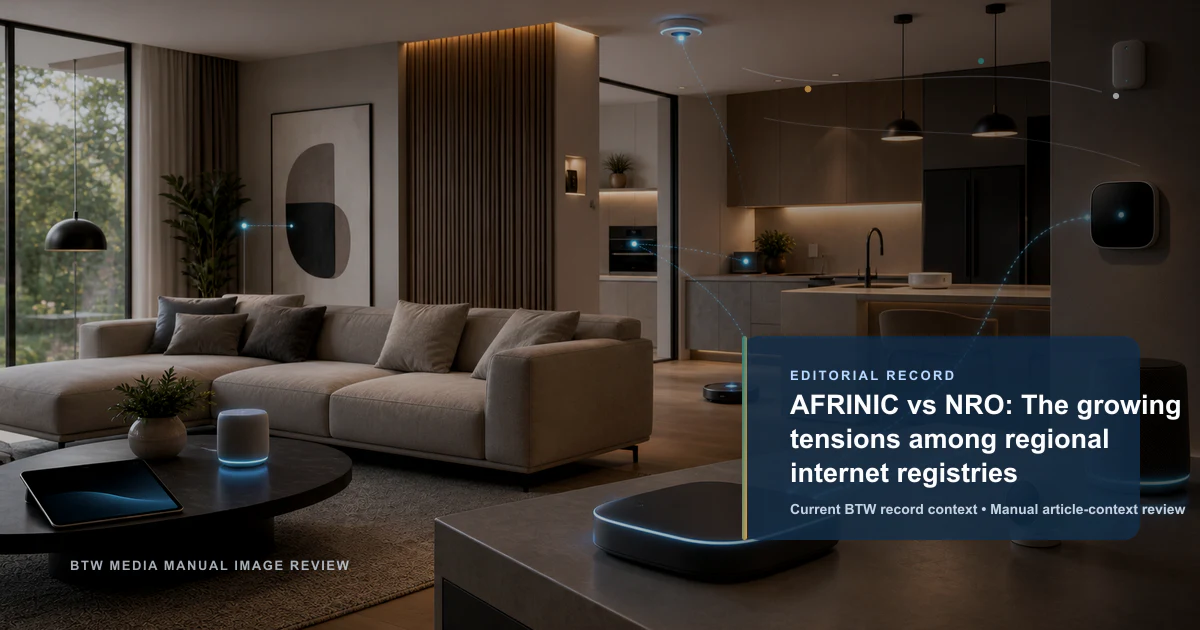 AFRINIC vs NRO: The growing tensions among regional internet registries reviewed editorial briefing visual