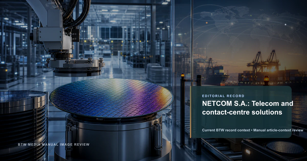 NETCOM S.A.: Telecom and contact-centre solutions reviewed editorial briefing visual