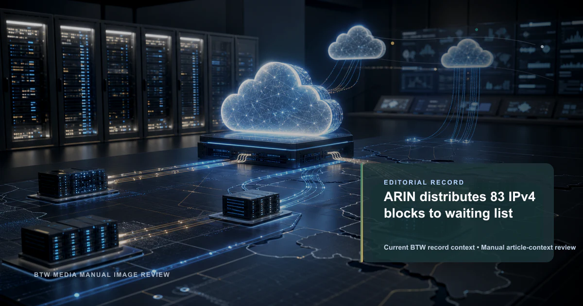 ARIN distribuye 83 bloques IPv4 a la lista de espera