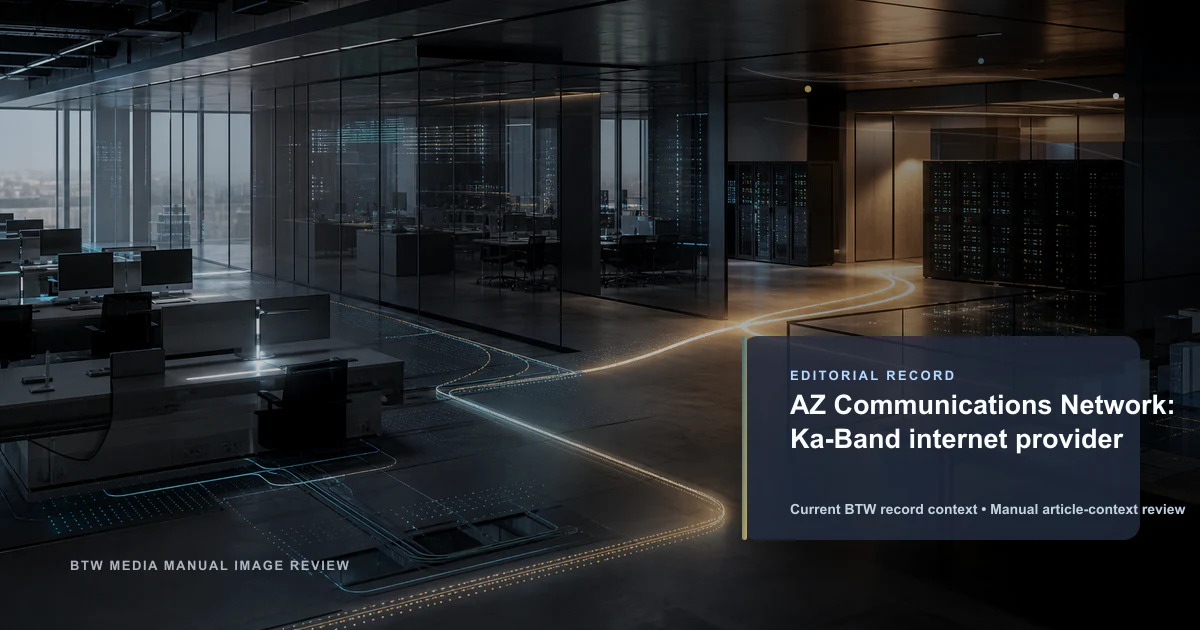 AZ Communications Network : fournisseur d'accès Internet par bande Ka