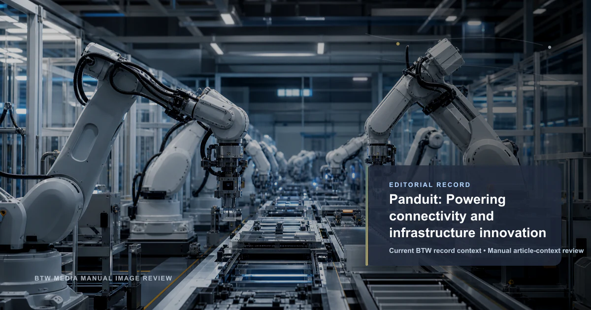 Panduit:赋能连接与基础设施创新