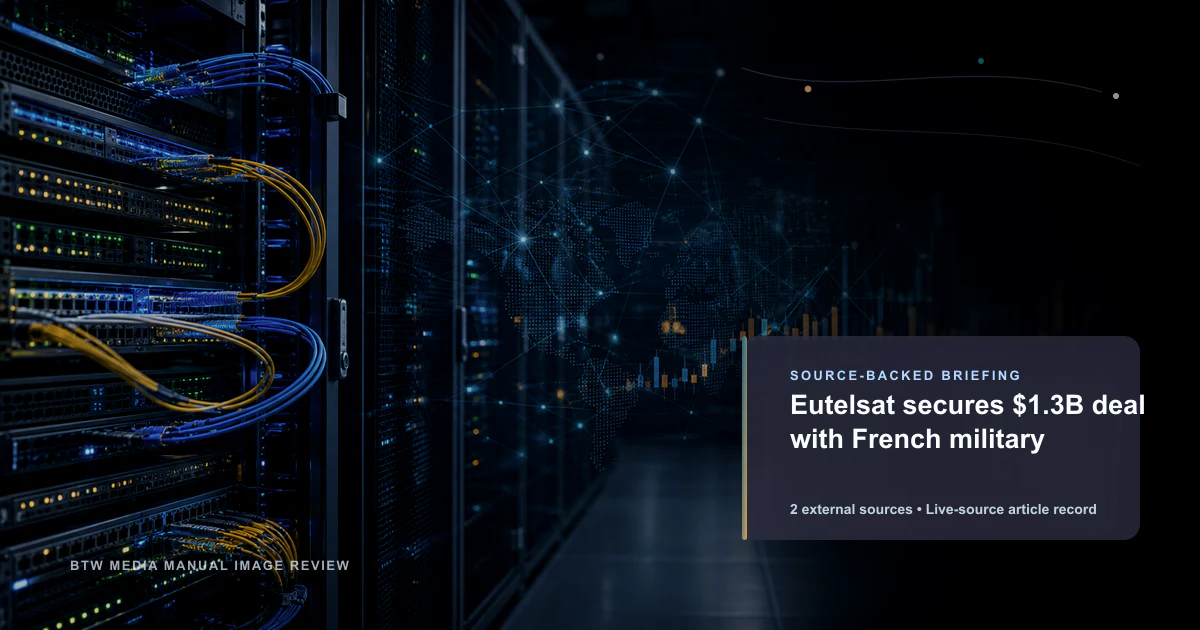 Eutelsat 与法国军方达成 13 亿美元协议