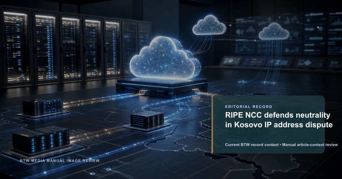 RIPE NCC défend la neutralité dans le conflit des adresses IP au Kosovo