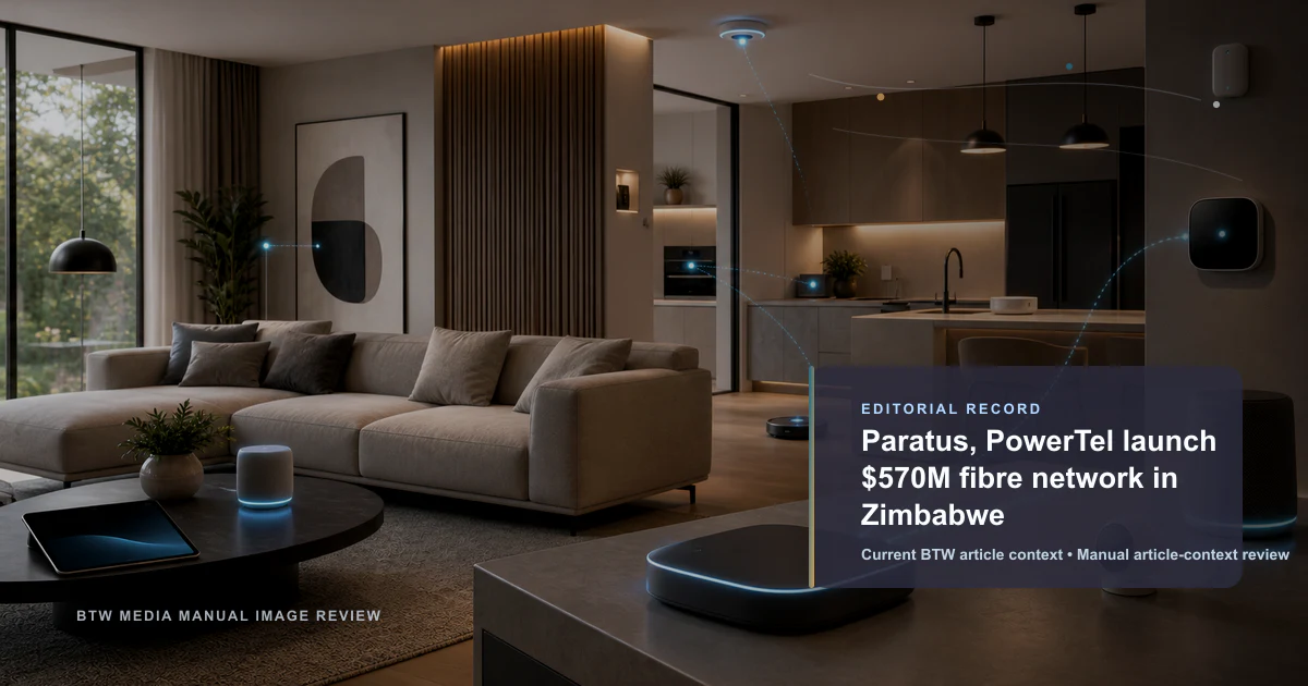 Paratus et PowerTel lancent un réseau de fibre de 570 millions de dollars au Zimbabwe