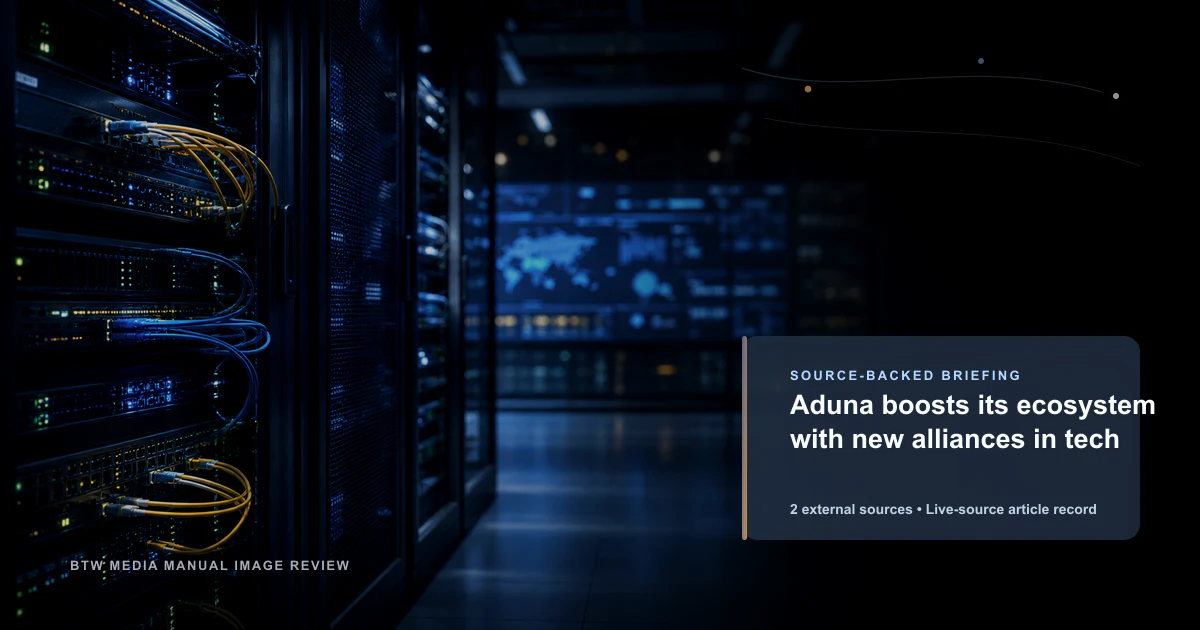 Aduna boosts its ecosystem with new alliances in tech source-backed briefing visual