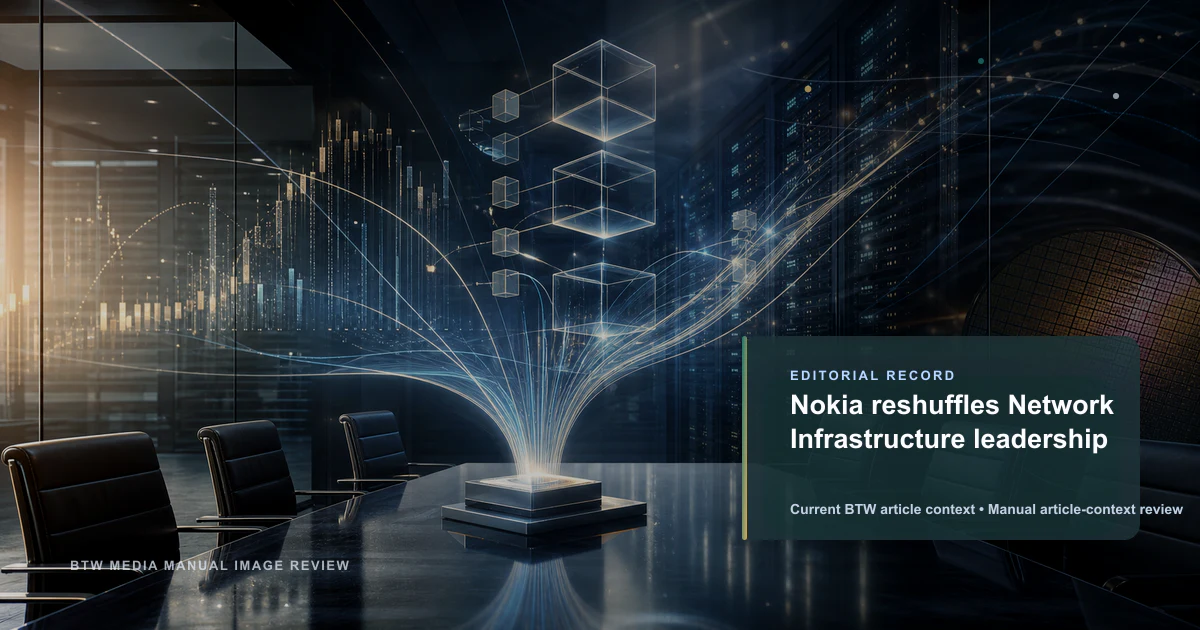 Nokia reshuffles Network Infrastructure leadership reviewed editorial image